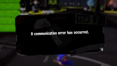 Splatoon 3 Communication Error