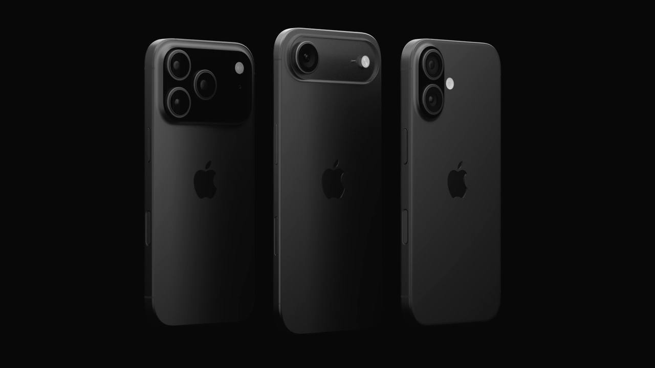 An image of iPhone 17 lineup's unofficial renders.