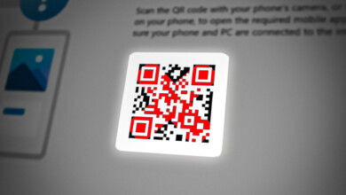 Phone Link App Won’t Generate a QR Code Or PIN